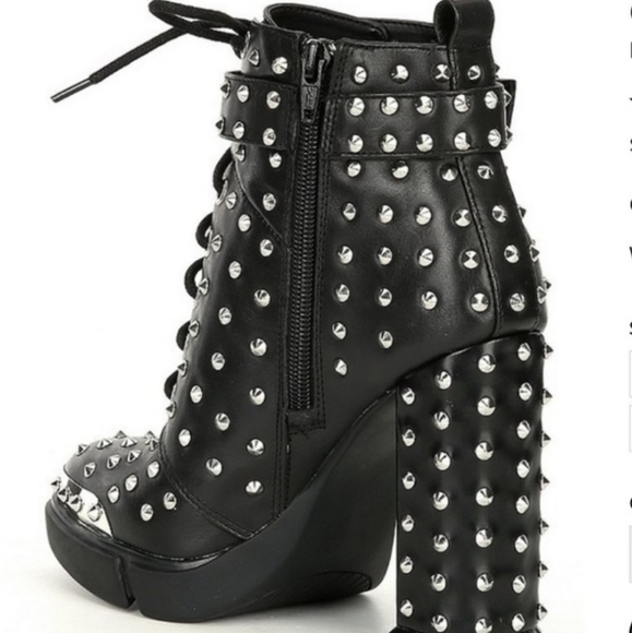 Gianni Bini Rhiannen Studded Chunky Lug Sole BootiesShop All Gianni Bini - Picture 2 of 7